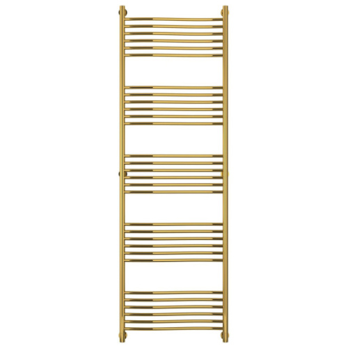 Полотенцесушитель водяной, цвет золото Сунержа Флюид+ 1900х600, с нижним подключением - фото 2
