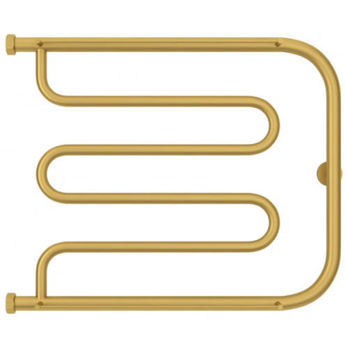 Полотенцесушитель водяной Сунержа Лира 65x50 см матовое золото - фото 2