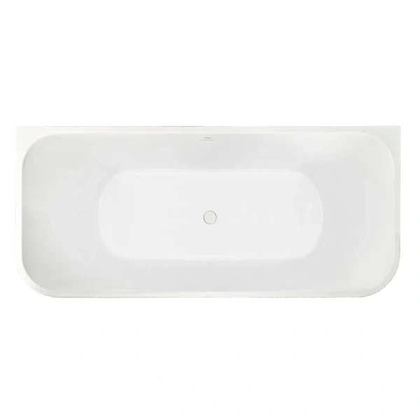 Ванна акриловая Royal Bath Riva RB610400WT, 180 x 80 см, цвет белый - фото 1