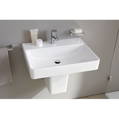 Раковина Laufen Pro S 55 см с 1 отверстием для смесителя, без отверстия перелива, керамические - фото 7