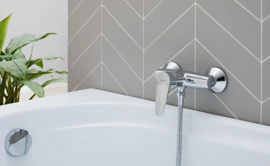 Смеситель для душа Bravat Emeralda хром - фото 2