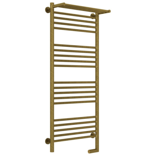 Полотенцесушитель электрический правый, с полкой цвет состаренная бронза Сунержа Богема 2.0 1200х500, по запросу index_1 - фото 4