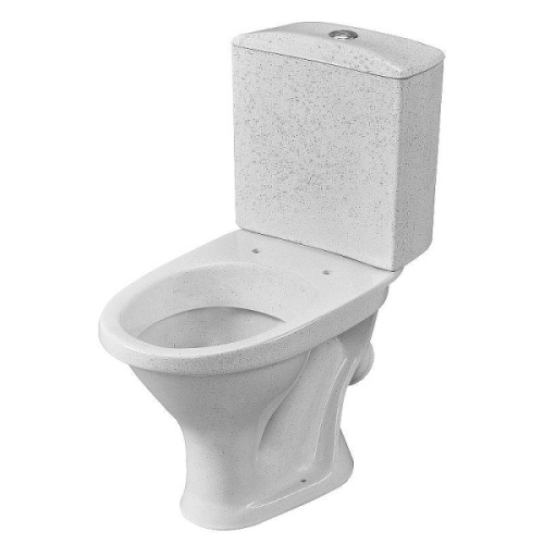 Унитаз компакт Santeri Вест крап на белом - фото 3