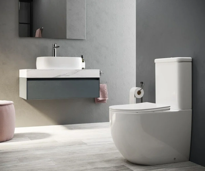 Унитаз компакт Ceramica Nova Mia безободковый - фото 3