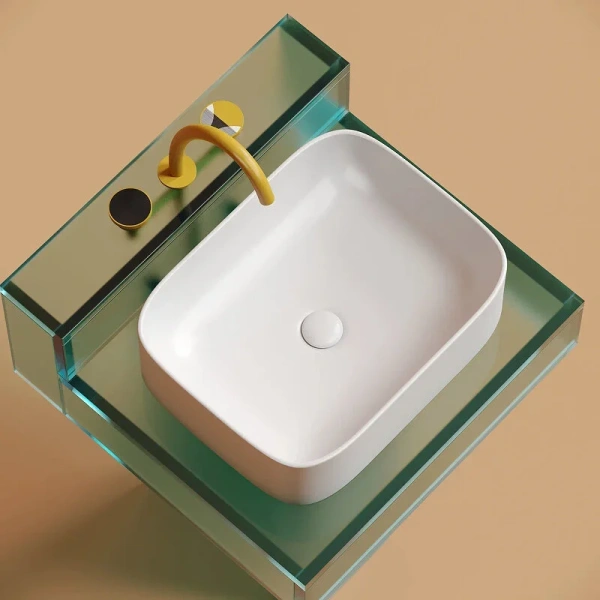 Раковина Ceramica Nova Element 50 см белая матовая - фото 4