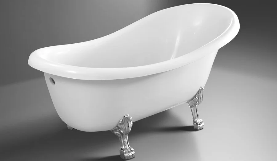 Ванна из искусственного камня Belux Ладья ВЛА 1600, 4810924281951, 160 x 75 см, белый, без гидромассажа - фото 6