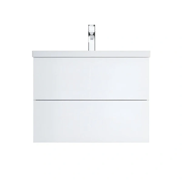 Тумба под раковину подвесная Am.Pm Gem 75 см белая глянцевая - фото 1