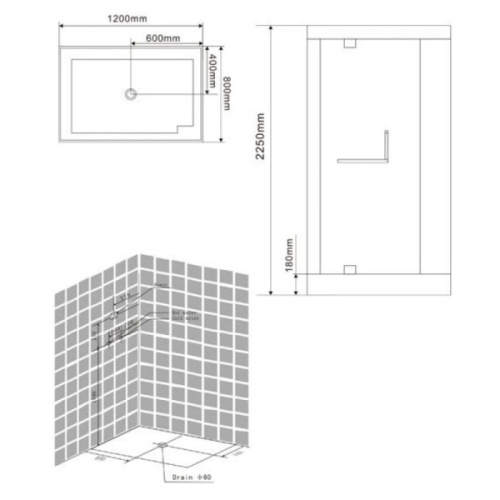 Схема, пристенные, угловые, с гидромассажем, с крышей, с сиденьем - фото 5