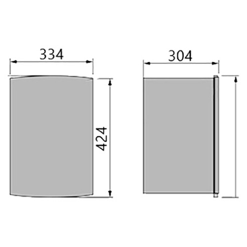 Шкаф подвесной Velvex Iva 33 см белый - фото 2