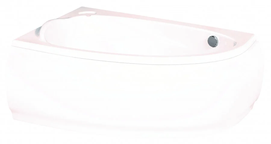 Ванна акриловая Cersanit Joanna 160x95 см левая/правая асимметричная белая - фото 4