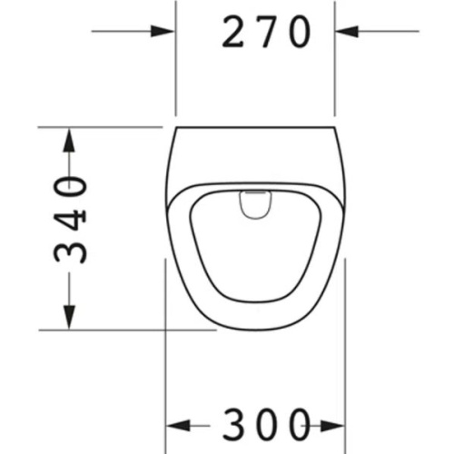 Писсуар электронный Duravit Durastyle 280431 - фото 3