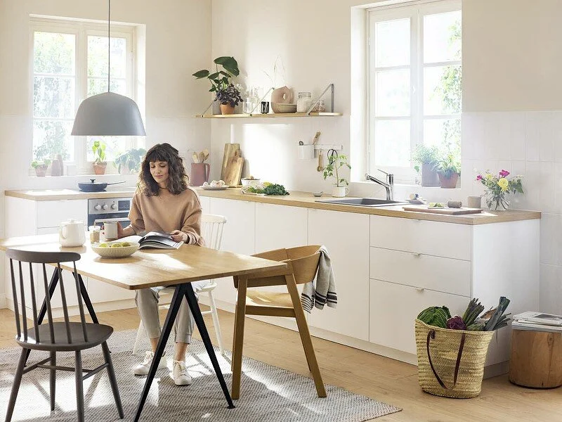 Смеситель для кухни Hansgrohe Zesis M33 хром, c выдвижным изливом (лейкой) - фото 7