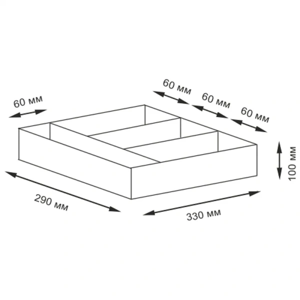 Корзина плетеная WasserKRAFT Neime плетеная - фото 2