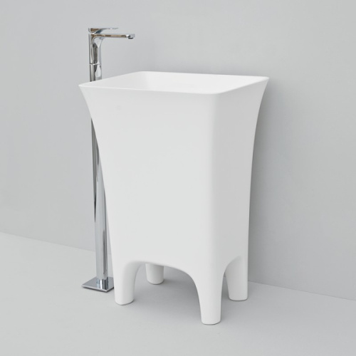 Раковина напольная ArtCeram Cow свободностоящая, из санфарфора - фото 7