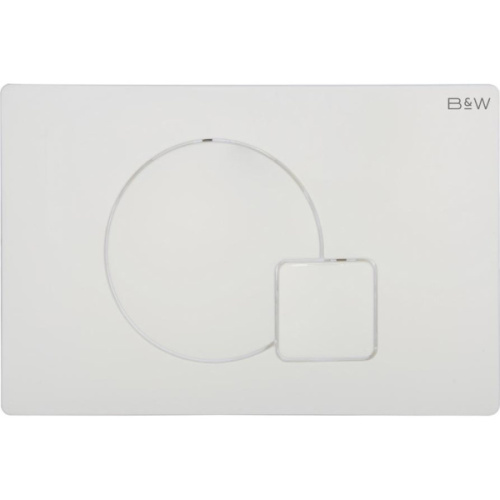 Клавиша смыва Black&White Universe 952 ABS пластик - фото 1