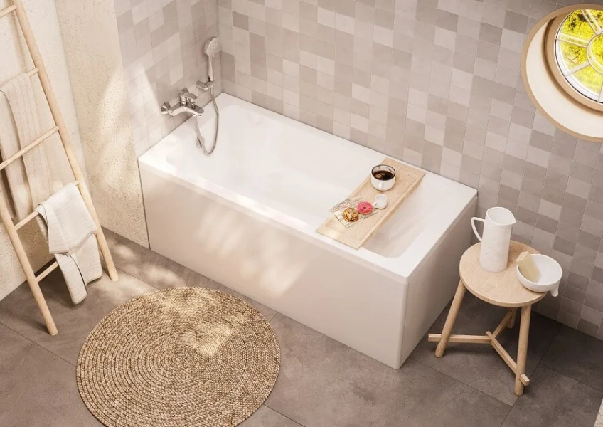 Ванна акриловая Roca Leon 7.2486.5.900.0 150 x 70 см, белый, прямоугольные - фото 5