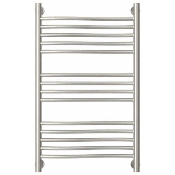 Полотенцесушитель водяной Сунержа Флюид+ 50х80 см сатин, матовый хром - фото 3