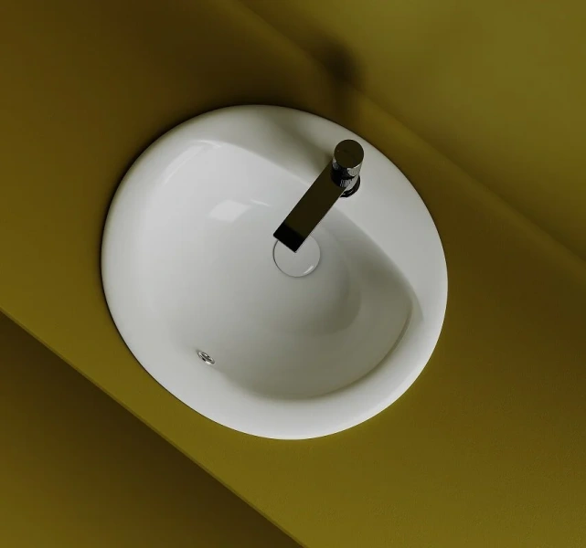 Раковина Ceramica Nova Sun 51.5 см встраиваемая, из санфарфора - фото 7