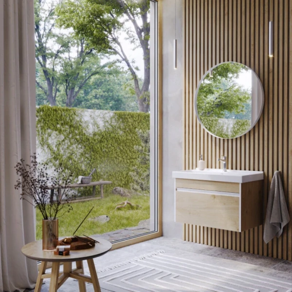 Тумба с раковиной подвесная Aqwella Urban URB0110 100 см ЛДСП - фото 3