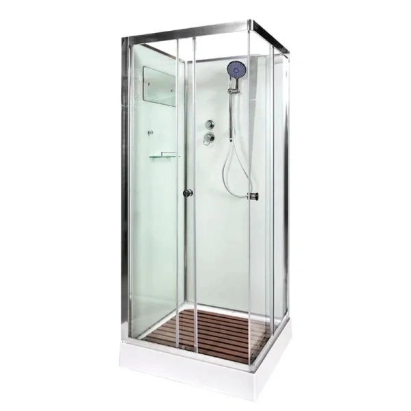 Душевая кабина Deto K 100x100 см без крыши - фото 1