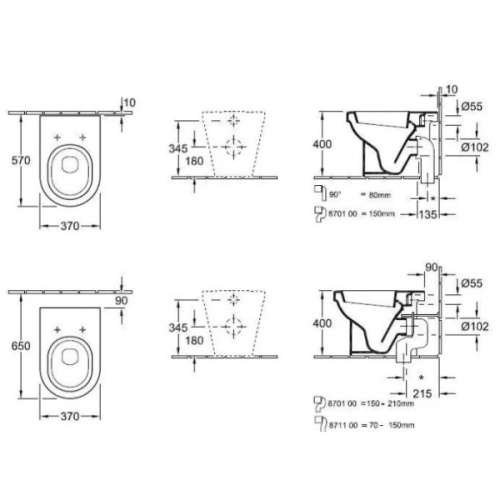 Схема, приставные, встраиваемые - фото 2