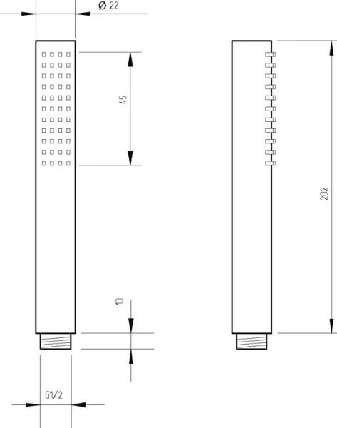 Лейка для душа Migliore Ricambi Round 3088 металлическая - фото 3