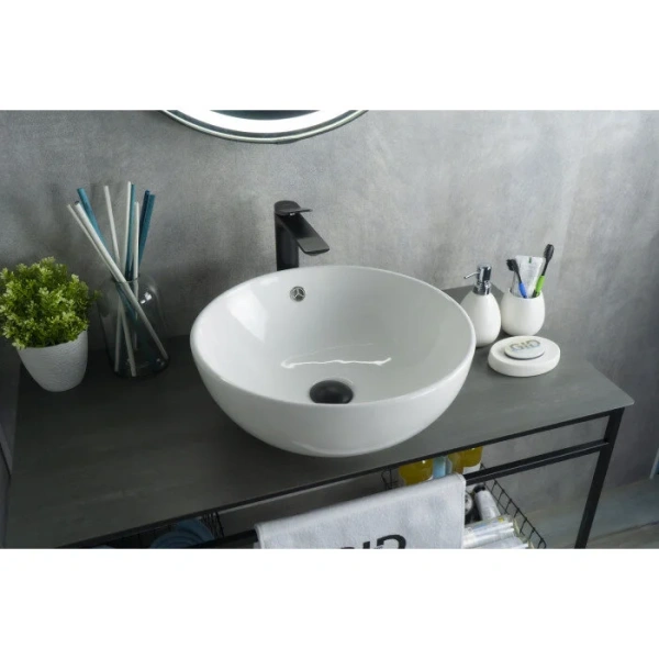 Раковина GID Esfera N9003a 43 см круглая, в форме чаши, круглой формы - фото 5