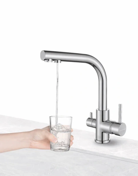 Смеситель для кухни Paulmark Essen бронза, бронза - фото 4