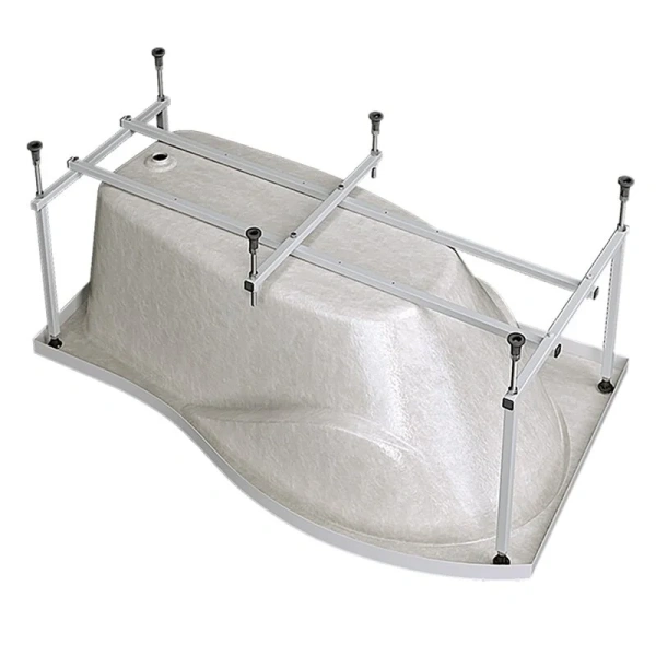 Ванна акриловая Alex Baitler Orta, 170 x 92 см, левая/правая, цвет SuperWhite, ORTA L/R 170*92, без гидромассажа, недорогие - фото 5