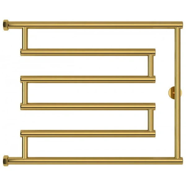 Полотенцесушитель водяной Сунержа High-Tech+ 65х50 см золото, золото - фото 3