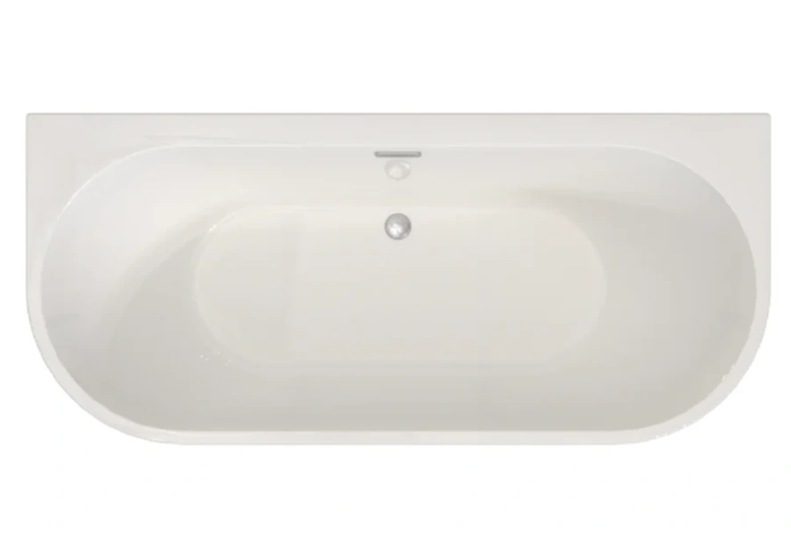 Акриловая ванна Радомир Вальс Макси 1-01-2-0-1-188К, 180 x 80 см, каркас, фронтальный экран съемный, сифон, слив-перелив автомат в комплекте, белая - фото 4