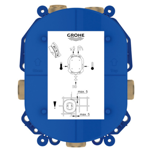 Встроенный универсальный термостат Grohe Rapido T 35500000 - фото 2