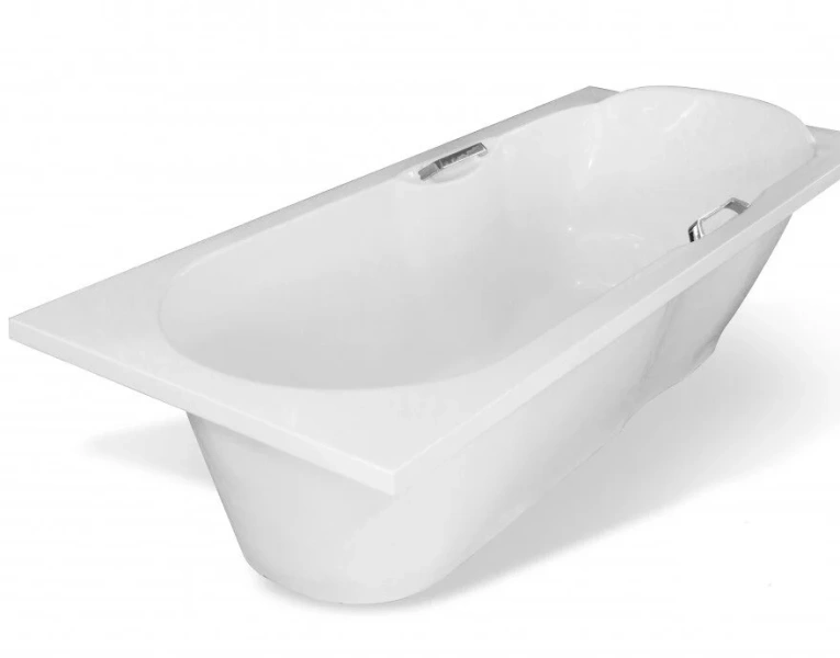 Ванна из литьевого мрамора Эстет Камелия 180х75 см белая глянцевая, 180x75 см - фото 4