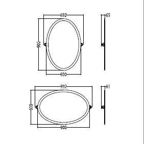 Зеркало Devon & Devon Beauty 70 см светлое золото - фото 2
