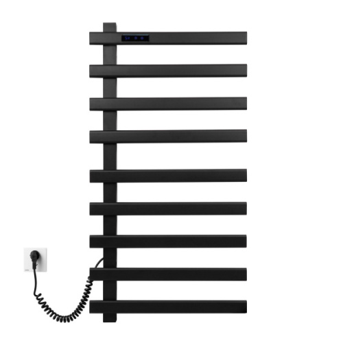 Полотенцесушитель электрический Black&White Moon 48x92 см черный матовый - фото 1