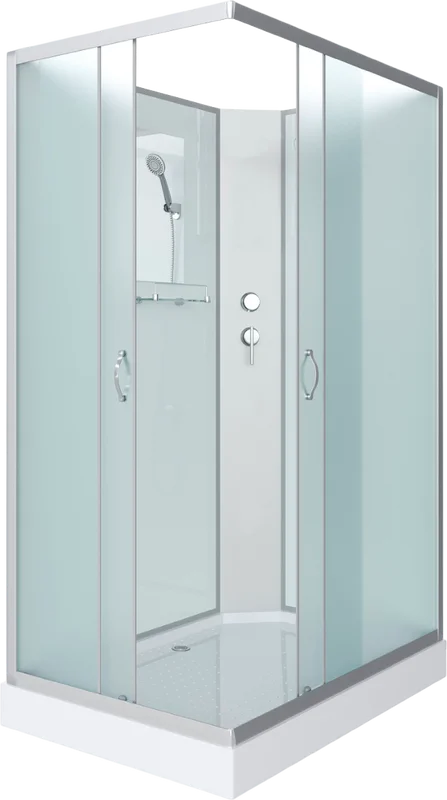 Душевая кабина Niagara Classic 100x80 см стекло матовое - фото 1