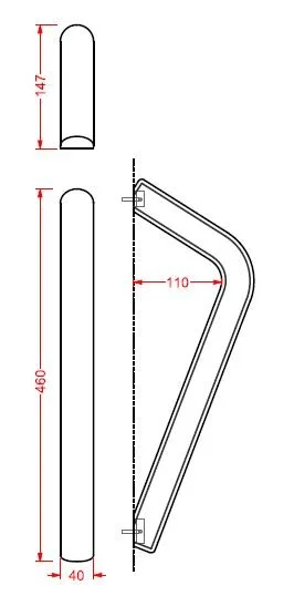Полотенцедержатель керамический Artceram Postit PSC003 01 00 - фото 2