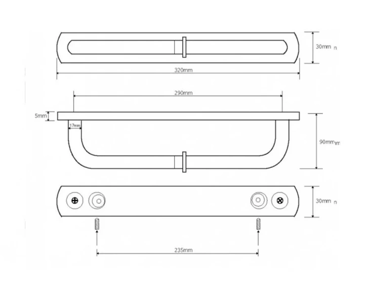 Бумагодержатель Bemeta Neo двойной, современные, hi-tech - фото 2