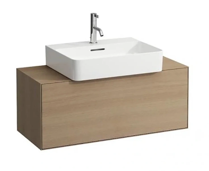 Раковина Laufen Val 60 см белая, в форме чаши, прямоугольной формы - фото 5