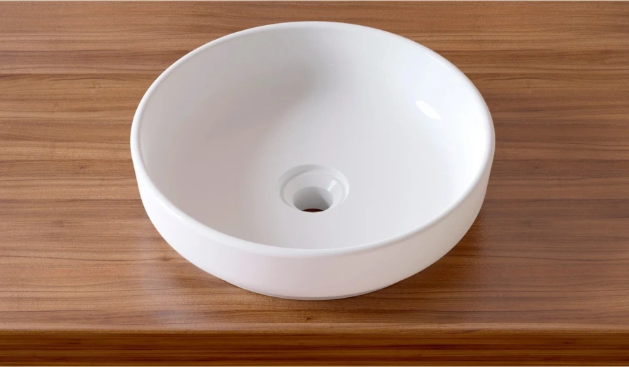 Раковина Lavinia Boho Bathroom Sink 40 см накладная, в форме чаши, круглой формы - фото 5