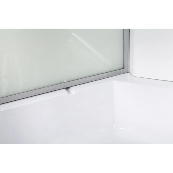 Душевая кабина Deto L 100x100 см с крышей, матовый профиль - фото 9