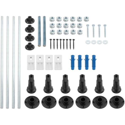 Ванна акриловая Berges Nelu 170x75 см с каркасом - фото 3