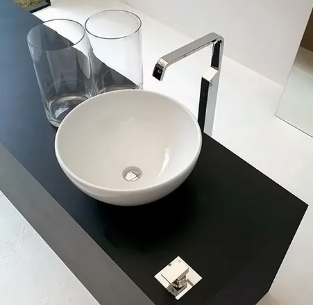 Раковина ArtCeram La Ciotola 46 см накладная, в форме чаши, круглой формы - фото 5