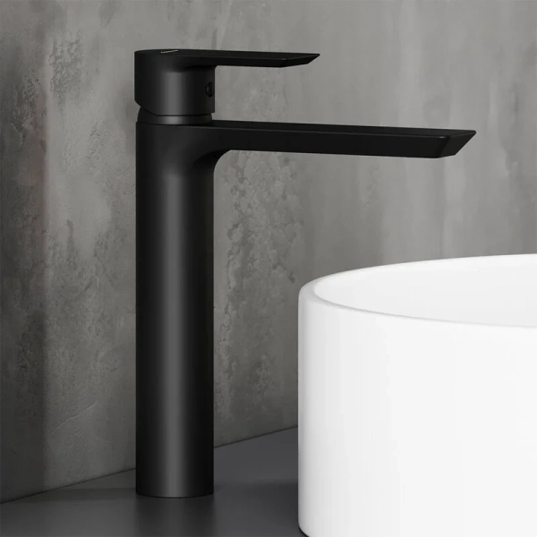 Смеситель для раковины Damixa Apollo черный, современные, hi-tech - фото 3