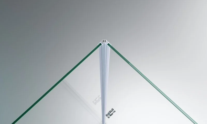 Душевой уголок BelBagno Etna 100х70 см с прозрачным стеклом - фото 4