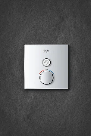 Смеситель для душа Grohe Grohtherm SmartControl термостатический хром, современные, hi-tech - фото 3