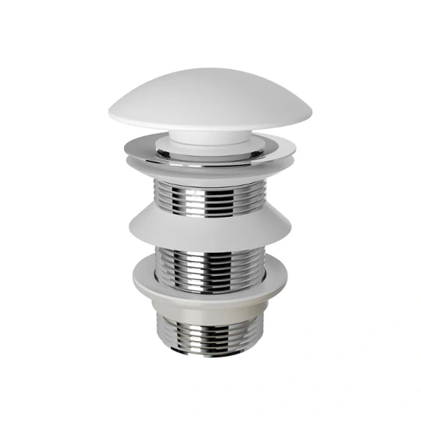 Донный клапан Aqueduto RALO белый матовый - фото 1