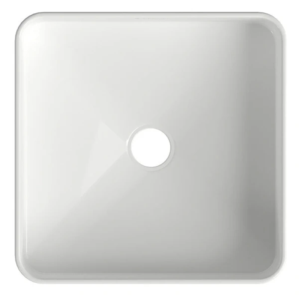 Раковина Aqueduto ESPIRAL 37 см белая глянцевая - фото 3