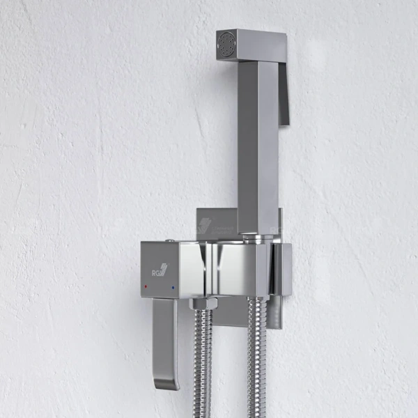 Гигиенический душ со смесителем RGW Shower Panels хром - фото 3