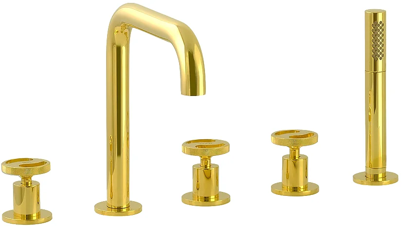 Смеситель для ванны Migliore Reversa 28 на 5 отверстий